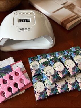 JEWHITENY Super UV LED Lamp - White Nail Lamp